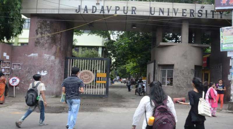Student protest in Jadavpur University