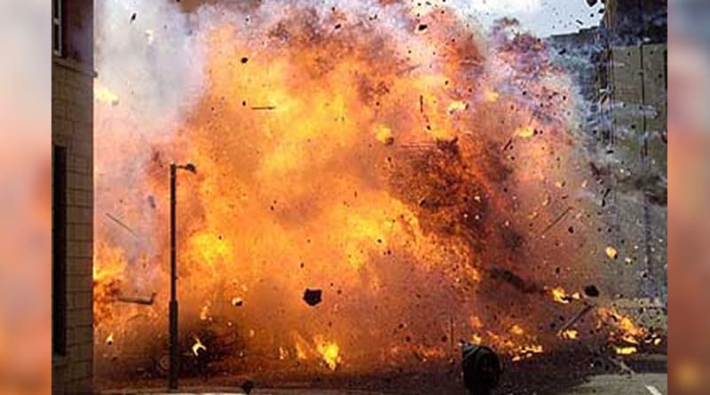 Blast in firecrackers factory in Birbhum