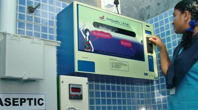 Sanitary pad vending machines installed in Durgapur schools