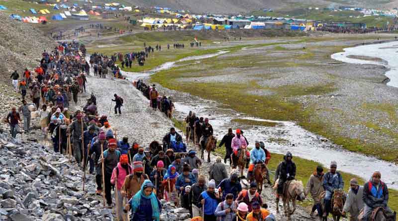 Amarnath Yatra halted for Independence Day of India