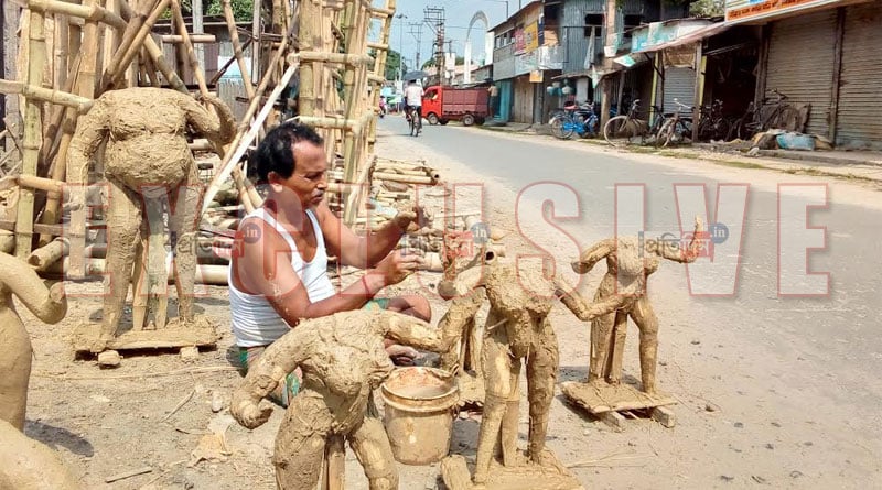 Salute! Balurghat idol maker fights odds