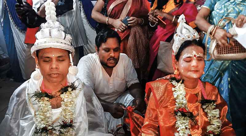 ‘Blind love’ leads to wedlock, kolkata couple got married