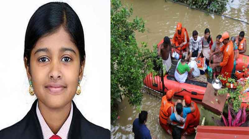 Kerala girl donates 1.5Lakh for flood relief fund