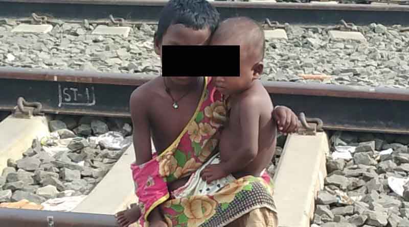 রেল ঝুপড়িতে বসবাসকারী মহিলার মৃত্যু, জোরাল ‘অনাহার’ জল্পনা