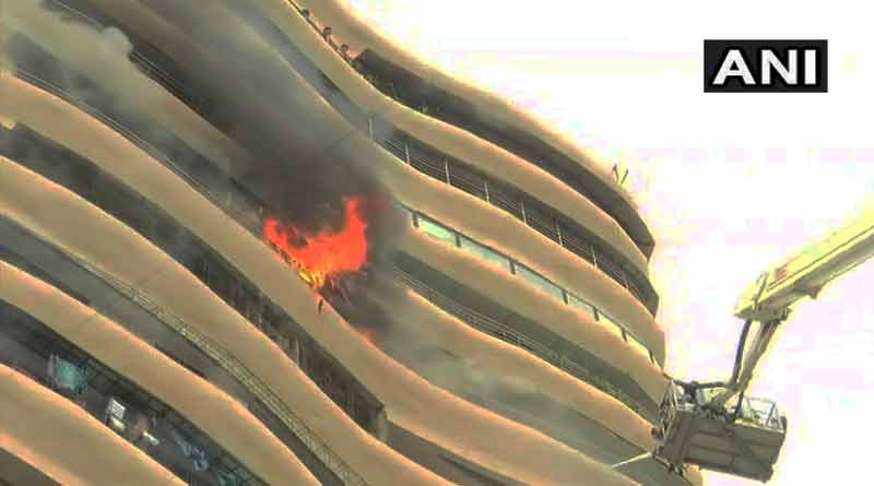 Fire breaks out in Mumbai’s Parel Crystal Tower