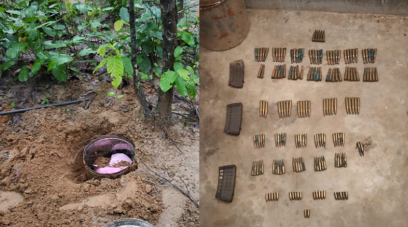 Salboni: huge coach Of cartridges recovered in Jungle