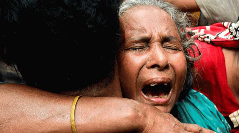ভিক্ষে করতে বাড়ির বাইরে মা, আগুনে পুড়ে মৃত শিকলে বাঁধা ছেলে