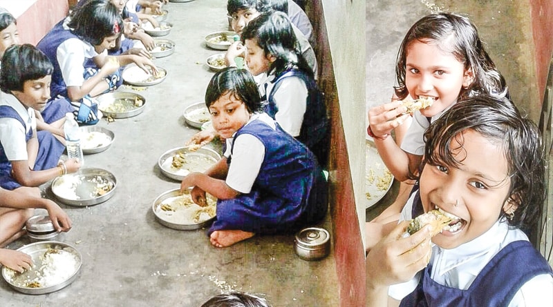Ghatal school gives Hilsa fish in mid-day meal