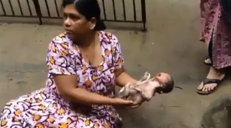 নর্দমা থেকে উদ্ধার সদ্যোজাত, ‘স্বাধীনতা’র পুনর্জন্ম