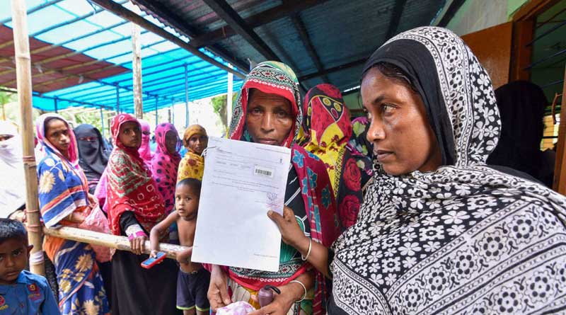 To enlist names in NRC list, people from Coochbehar producing their home deed