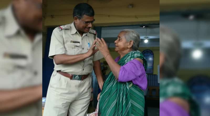 মায়ের কথা মনে পড়ে গেল, বৃদ্ধার সাহায্যার্থে এই কাজটাই করলেন পুলিশ আধিকারিক