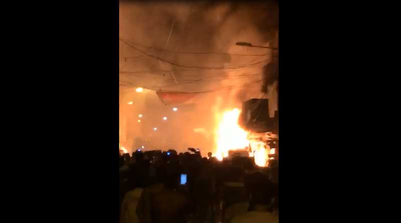 Sabotage suspected in Bagri market fire 