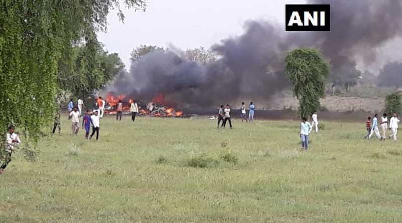 Indian Air Force MiG 27 crashes in Rajasthan's Jodhpur 