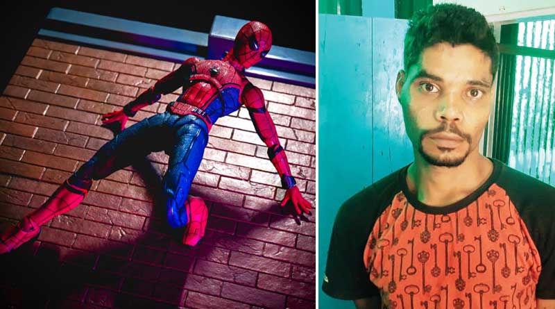 Police arrested the thief 'Spiderman' in Siliguri