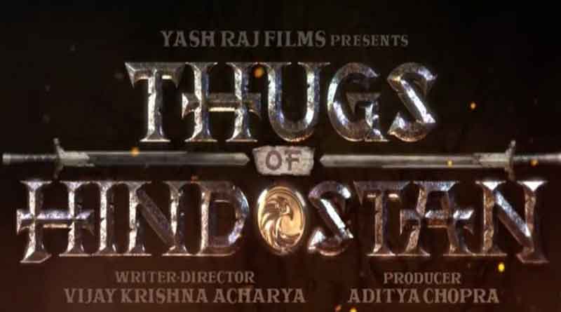 Dramatic Logo of Thugs of Hindostan released