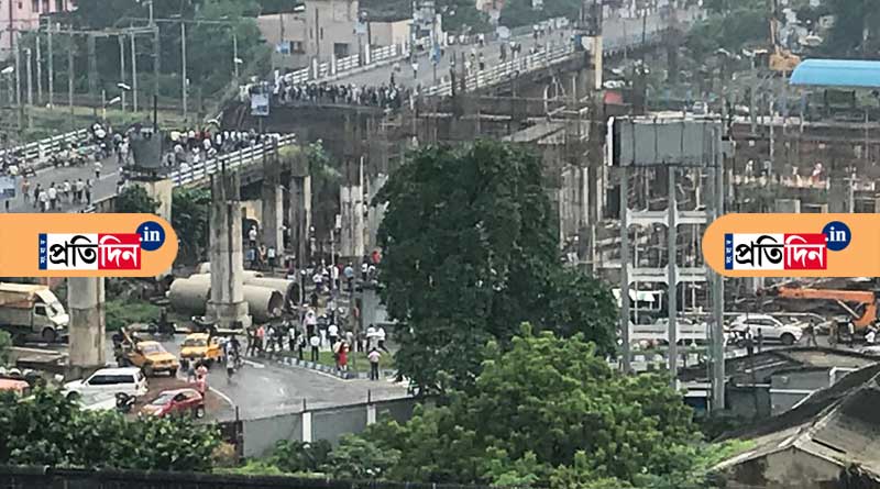মাঝেরহাট ব্রিজ ভাঙার ঘটনায় মৃত ১, শহরে ফিরছেন মু্খ্যমন্ত্রী