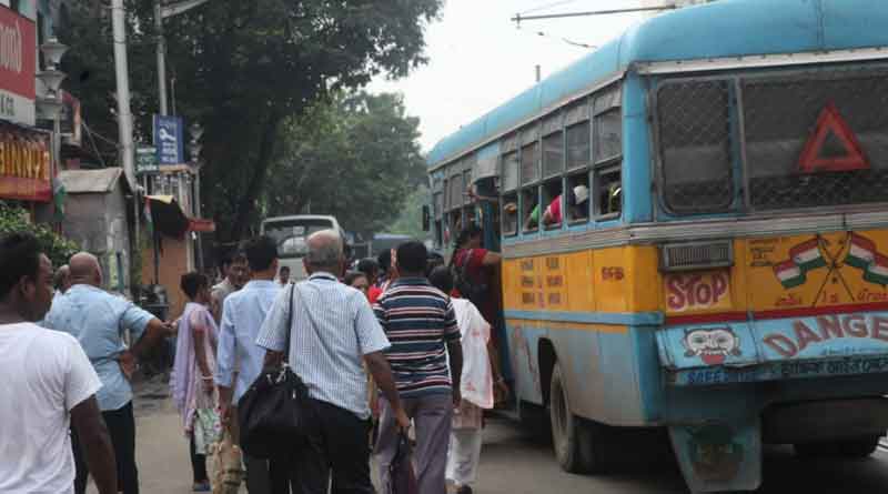 Bus strike hits commuters hard in Kolkata