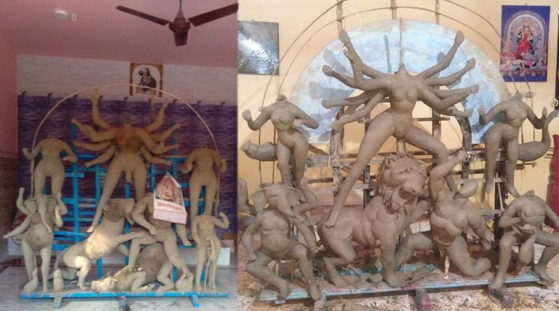 ২৫২ বছর ধরে জোড়া দুর্গার পুজো, আসানসোলের মণ্ডলবাড়িতে ঐতিহ্যের স্বাদ