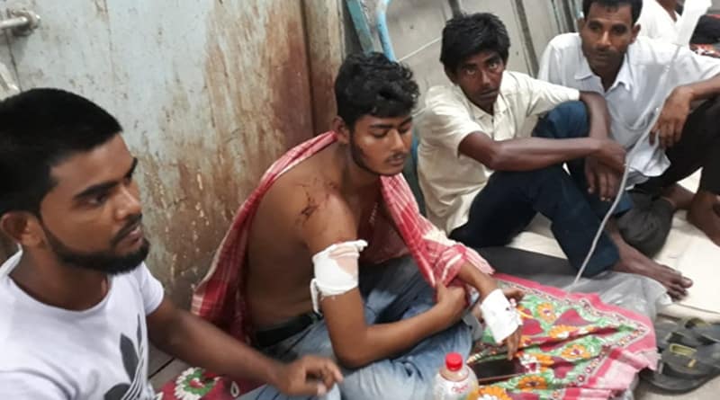 দাড়িভিটে আন্দোলনে যোগ দেওয়ায় চোপড়ায় গুলিবিদ্ধ ছাত্র