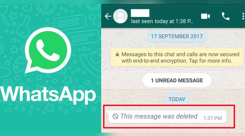 How to read deleted WhatsApp messages 