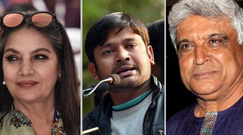 লোকসভা ভোটে কানহাইয়ার প্রচারে শাবানা আজমি, জাভেদ আখতার