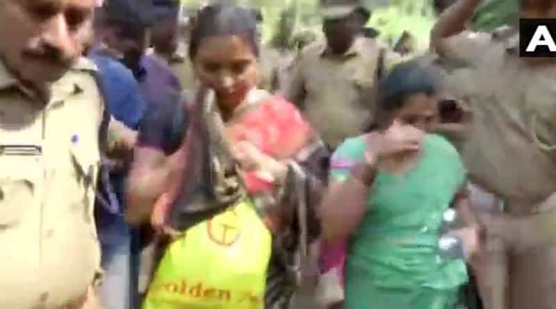 Heckled By Protesters At Sabarimala, Woman Passes Out