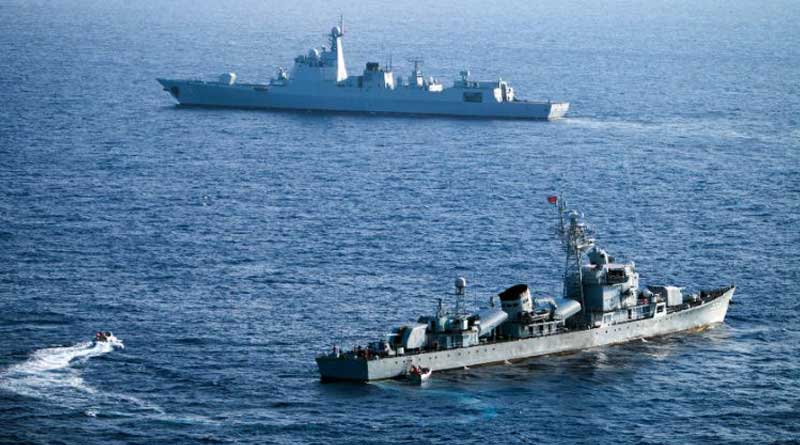 Philippines accuses Chinese Coast Guard vessels of firing water cannon at boats | Sangbad Pratidin