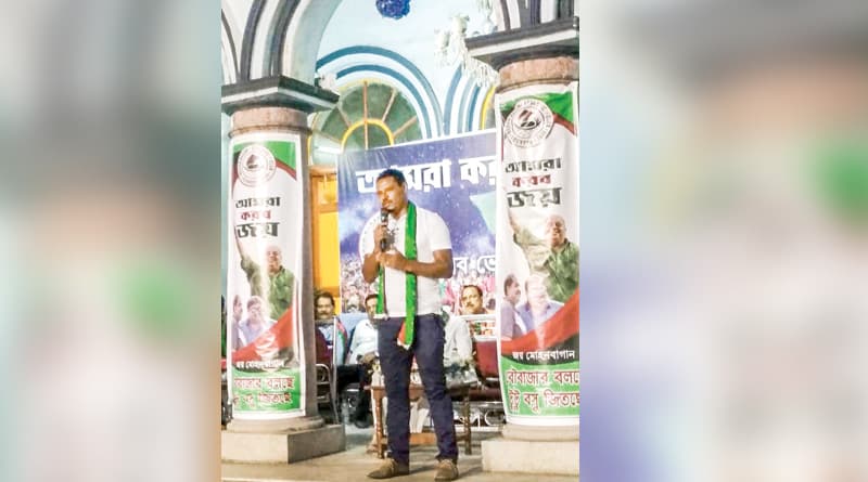 Jose barreto campaigns for Tutu Bose in Mohun bagan election