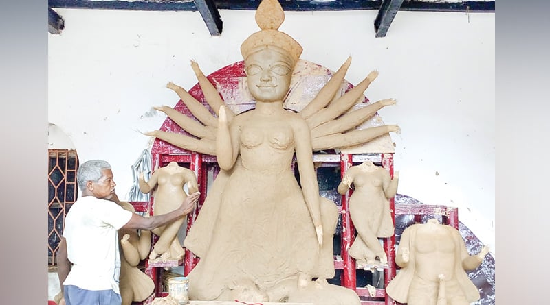 This durga puja in Midbapore linked to freedom movement