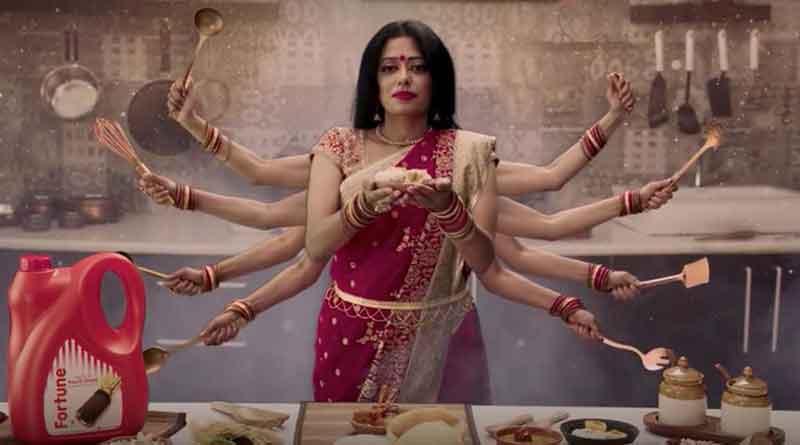 Row over Fortune Foods Durga Puja Ad