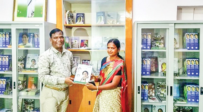 East Burdhwan Zilla Parishad make Mamata Library in waiting room