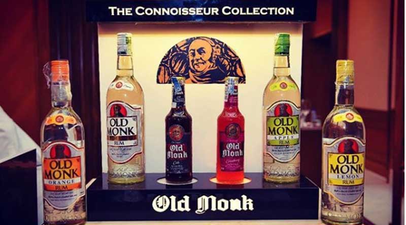 Old Monk in Mojito, Apple & Cranberry flavor