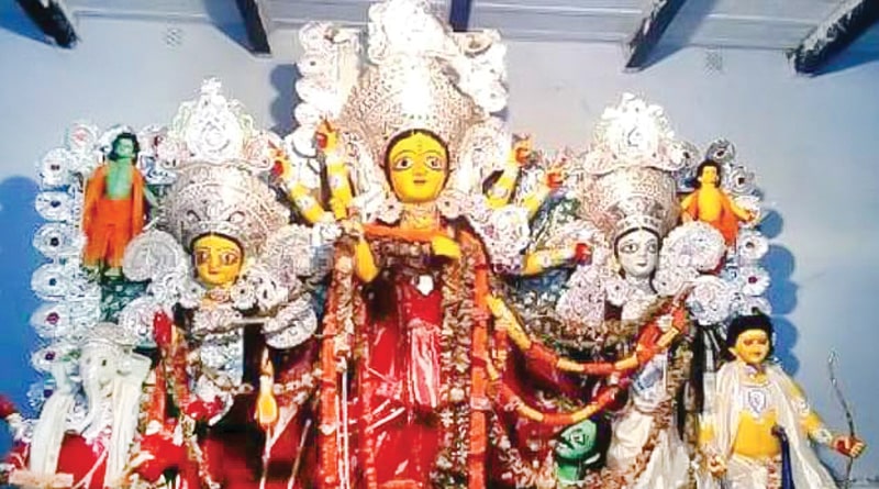 Murshidabad:  Banerjee’s Durga puja has an interesting story