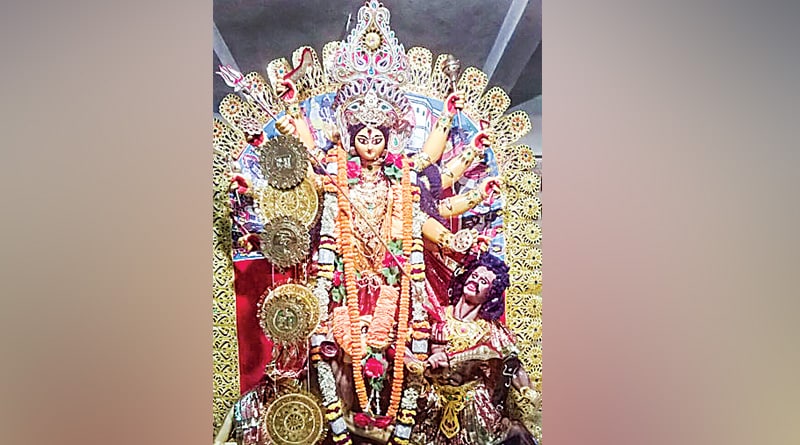 ৫৩০ বছর ধরে ব্রহ্মচারী বাড়িতে মা একাই পূজিতা হন