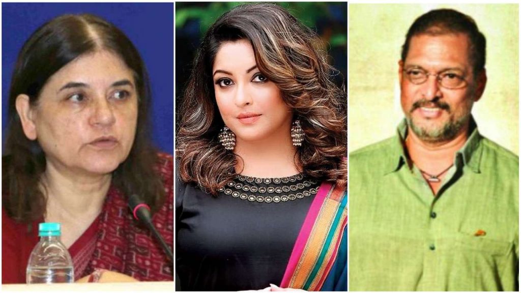 নানা-তনুশ্রী বিতর্কে নয়া মোড়, অভিনেত্রীর পাশে মানেকা গান্ধী