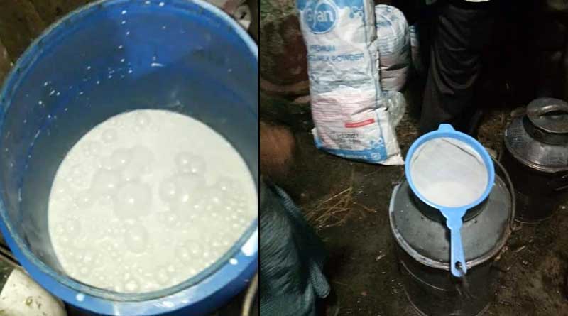 শহরে ফের ভেজাল দুধের কারবারের পর্দাফাঁস, বমাল গ্রেপ্তার ৩
