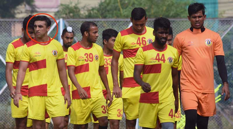 East Bengal FC player injured