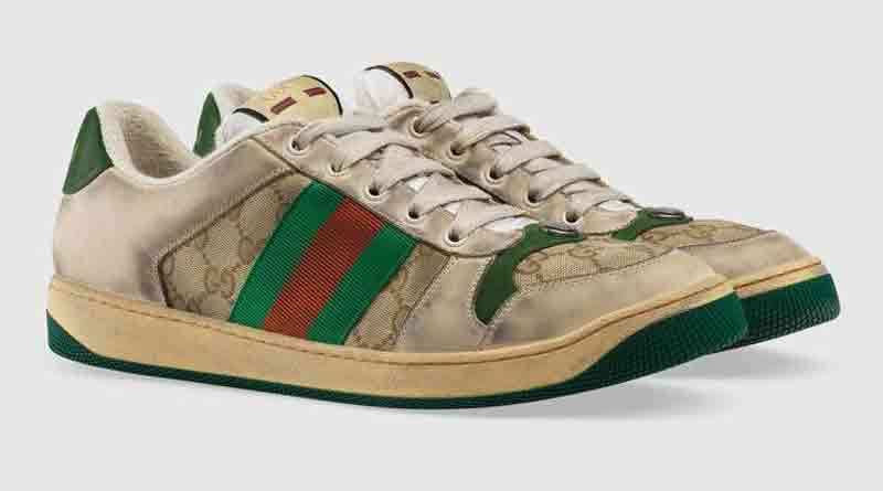 Gucci's dirty sneakers cost Rs 60k