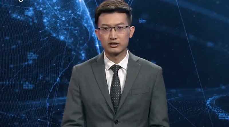 China's artificial news anchor