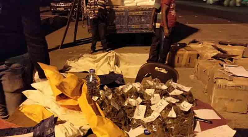 300 Kg marijuana recovered from Burdwan
