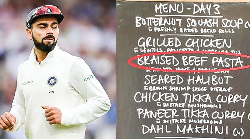 No beef in Team India menu during Australia tour