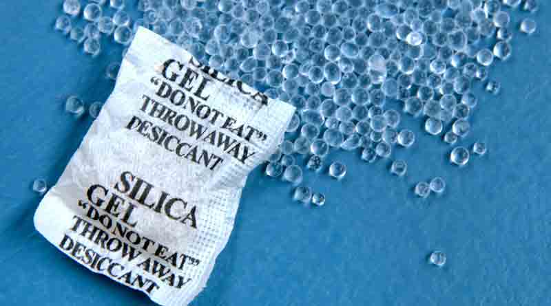 This will happen if you eat silica gel