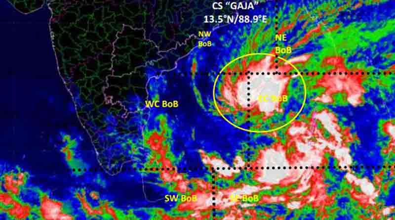 ধেয়ে আসছে ঘূর্ণিঝড় ‘গাজা’, জারি সতর্কতা