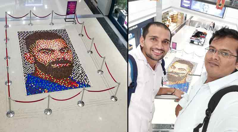 Mumbai artist pays tribute to Virat Kohli