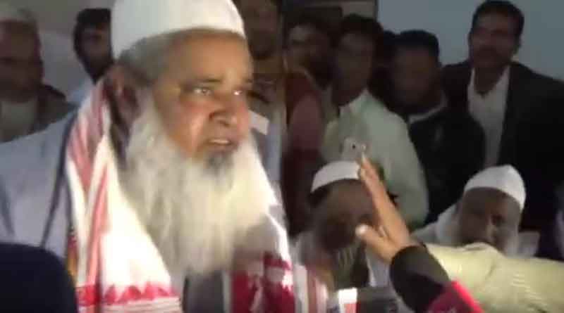 Badruddin Ajmal threatens scribe 