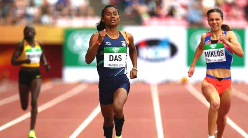 Hima Das bags fourth gold in the Tabor Athletics Meet in Czech Republic