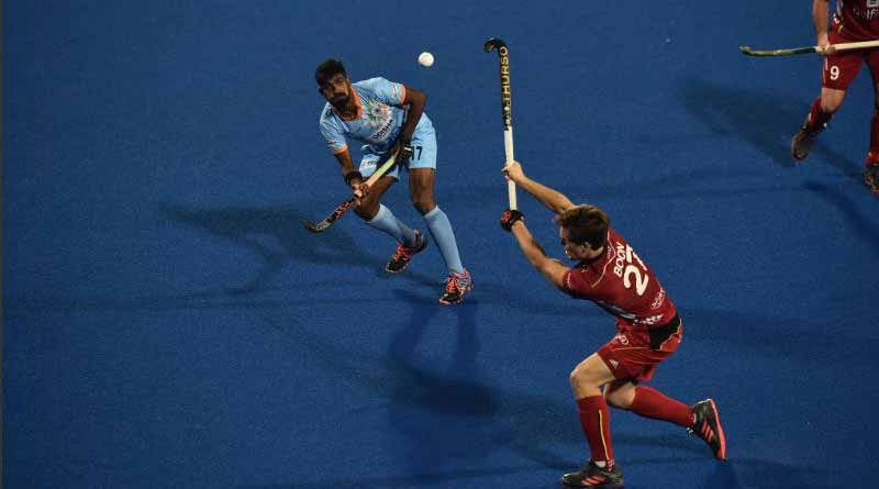 India draw against Belgium