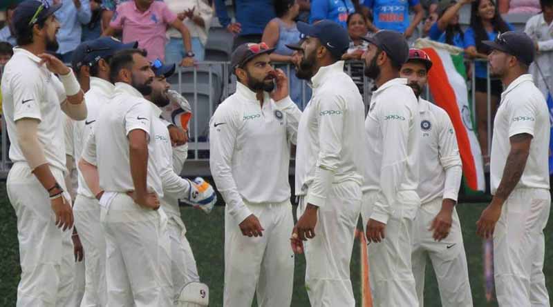 পারথ টেস্টের তৃতীয় দিনের শেষে চাপে ভারত
