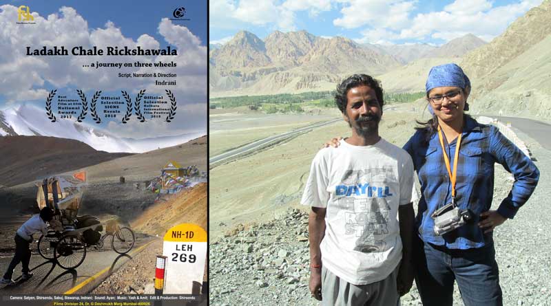 'Ladakh Chale Rickshawala' gets national recognition