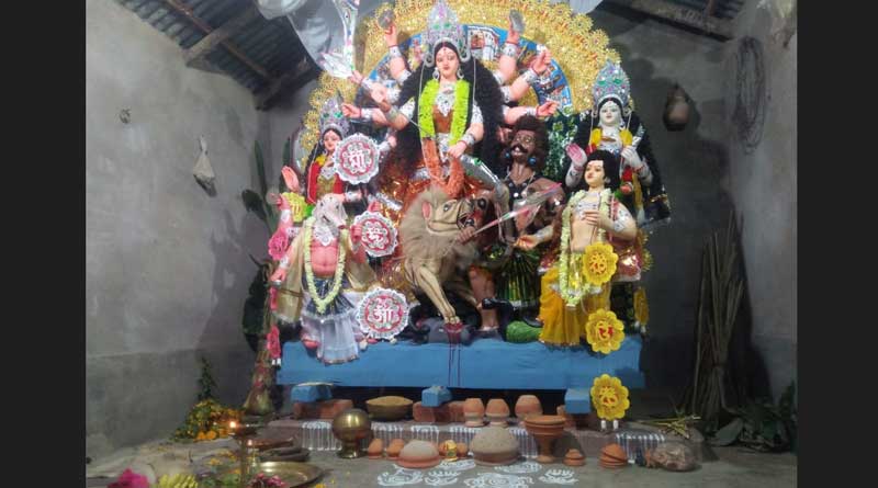 অগ্রহায়ণ শেষে দুর্গাপুজোর আনন্দে মাতল মঙ্গলকোটের গ্রাম, কেন জানেন?
